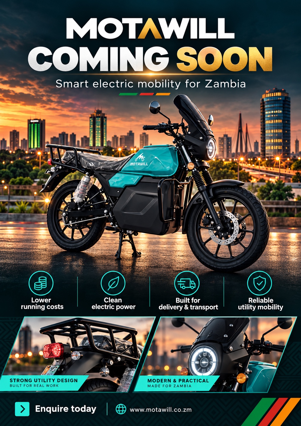 Motawill motorcycle coming soon